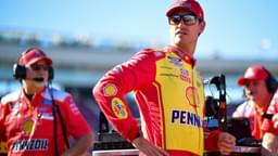 Nov 1, 2025; Avondale, Arizona, USA; NASCAR Cup Series driver Joey Logano (22) during qualifying at Phoenix Raceway