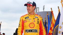 LONG POND, PA - JUNE 02: Monster Energy NASCAR, Motorsport, USA Cup Series driver Joey Logano (22) during driver introductions prior to the Monster Energy NASCAR Cup Series