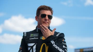 Feb 17, 2019; Daytona Beach, FL, USA; NASCAR Cup Series driver Jamie McMurray during the Daytona 500 at Daytona International Speedway