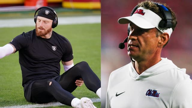 Maxx Crosby and Chip Kelly