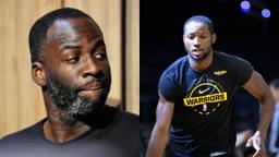 Draymond Green (L), Jonathan Kuminga (R)