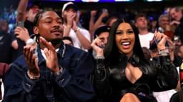 Stefon Diggs with Cardi B