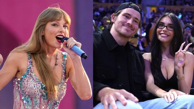 Taylor Swift, Justin Herbert with Madison Beer