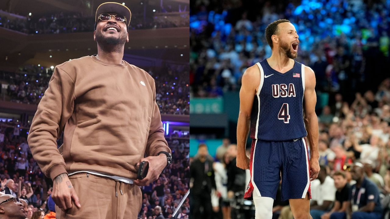 Carmelo Anthony Urges Steph Curry to Remain Independent After Parting Ways  With Under Armour - The SportsRush