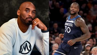 Kobe Bryant (L), Julius Randle (R)