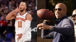 Jalen Brunson (L), Richard Jefferson (R)