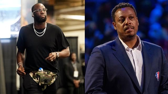 Draymond Green (L), Paul Pierce (R)