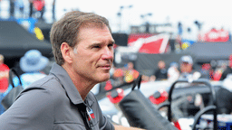 Feb. 22, 2012; Daytona Beach, FL, USA; NASCAR Sprint Cup Series former crew chief Ray Evernham during practice for the Daytona 500 at Daytona International Speedway. Mandatory Credit: Mark J. Rebilas-Imagn Images