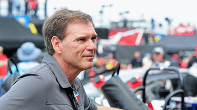 Feb. 22, 2012; Daytona Beach, FL, USA; NASCAR Sprint Cup Series former crew chief Ray Evernham during practice for the Daytona 500 at Daytona International Speedway. Mandatory Credit: Mark J. Rebilas-Imagn Images