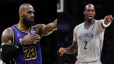 LeBron James (L) and Kevin Garnet (R)
