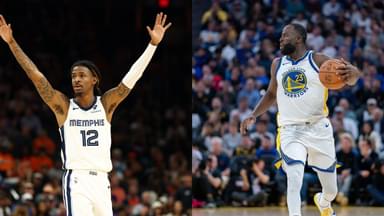 (L) Ja Morant (R) Draymond Green