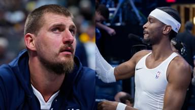 Nikola Jokic (L), Shai-Gilgeous Alexander (R)