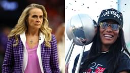 Becky Hammon(L) and A'ja Wilson(R)