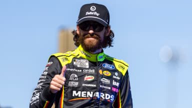 Nov 2, 2025; Avondale, Arizona, USA; NASCAR Cup Series driver Ryan Blaney (12) during the NASCAR Championship race at Phoenix Raceway.