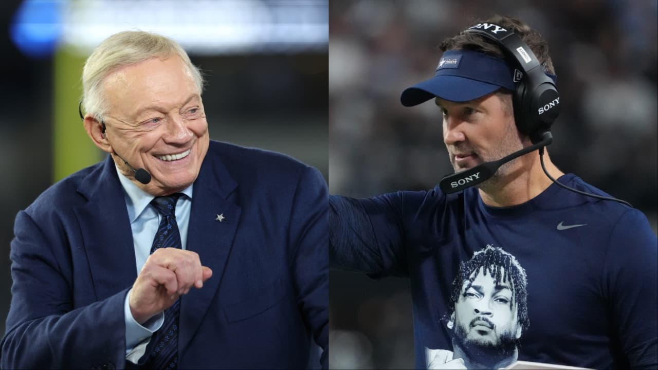 Cowboys owner Jerry Jones, HC Brian Schottenheimer
