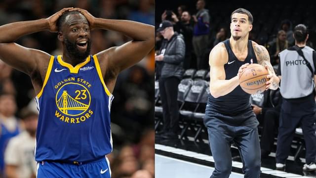 Draymond Green (L), Michael Porter Jr. (R)