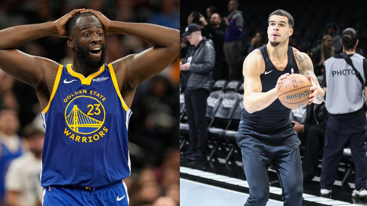 Draymond Green (L), Michael Porter Jr. (R)