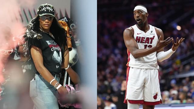 A'ja Wilson(L) and Bam Adebayo(R)