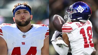 Cam Skattebo, Darius Slayton