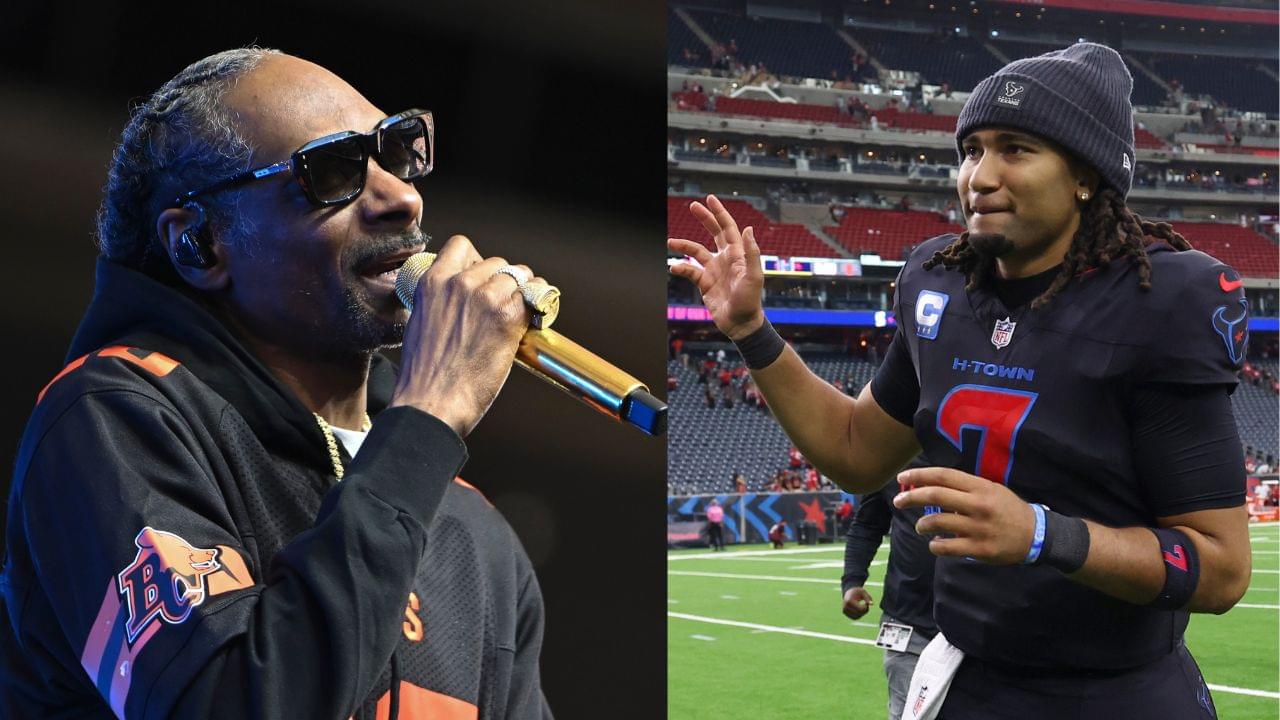 Snoop Dogg and CJ Stroud