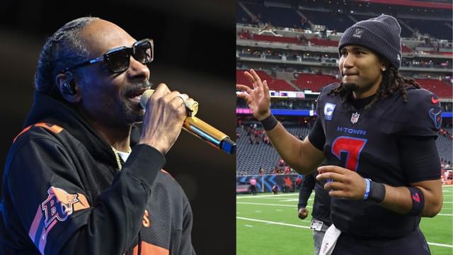 Snoop Dogg and CJ Stroud