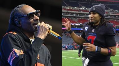Snoop Dogg and CJ Stroud