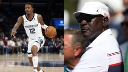 Ja Morant(L) and Michael Jordan(R)
