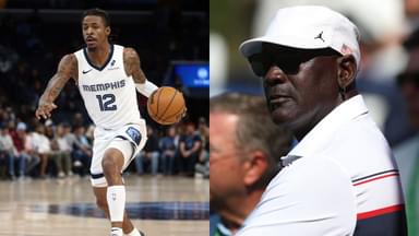 Ja Morant(L) and Michael Jordan(R)