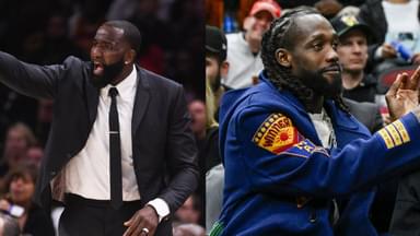 Kendrick Perkins (L), Pat Beverley (R)