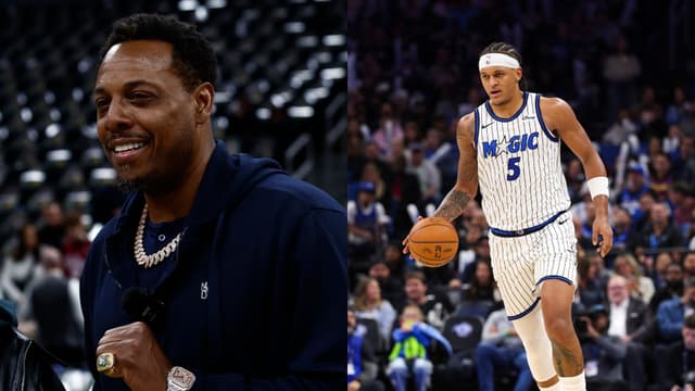 Paul Pierce (L) and Paolo Banchero (R)