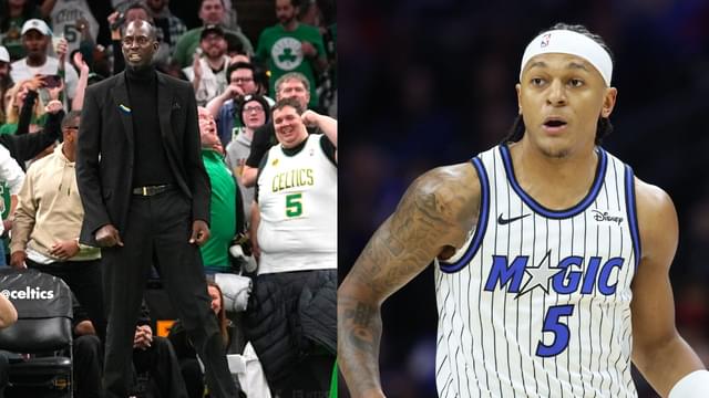 Kevin Garnett (L), Paolo Banchero (R)