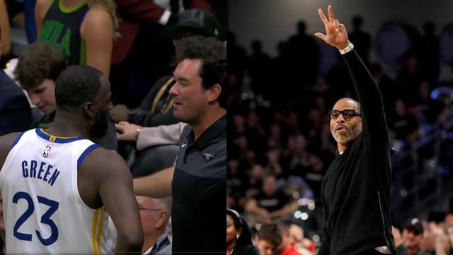 (L) Draymond Green (R) Kenyon Martin Sr.