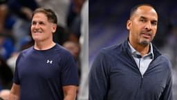 Mark Cuban (L) and Nico Harrison (R)