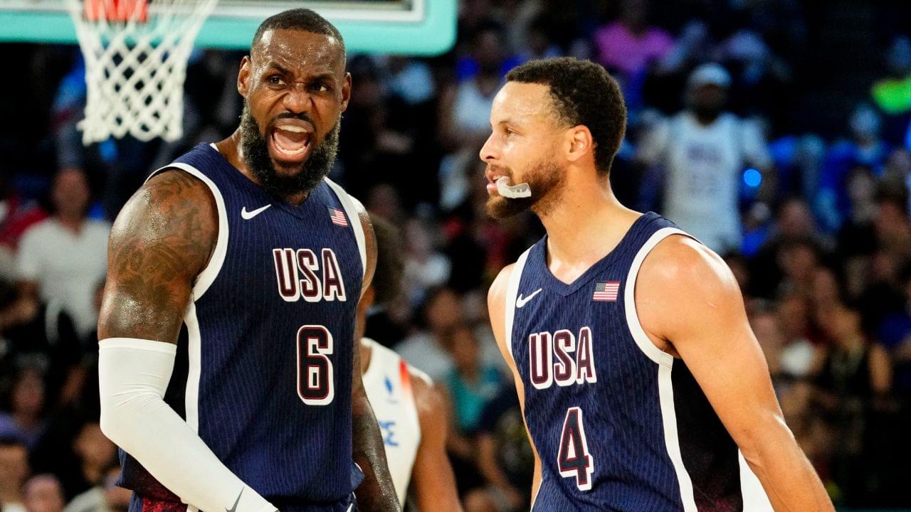 LeBron James and Steph Curry