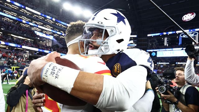 Patrick Mahomes and Dak Prescott