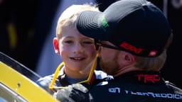 Nov 10, 2024; Avondale, Arizona, USA; Beau Reddick, son of NASCAR Cup Series driver Tyler Reddick (45) during the NASCAR Cup Series Championship race at Phoenix Raceway