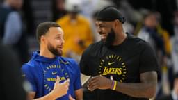 Stephen Curry and LeBron James