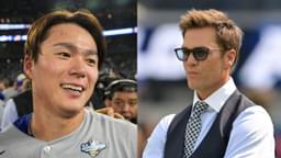 Yoshinobu Yamamoto and Tom Brady