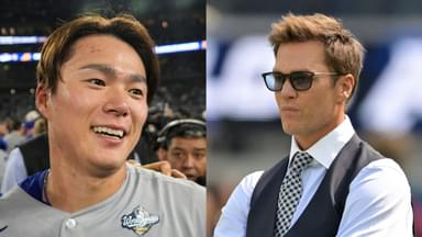 Yoshinobu Yamamoto and Tom Brady