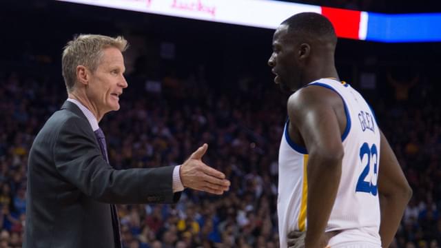 Steve Kerr and Draymond Green