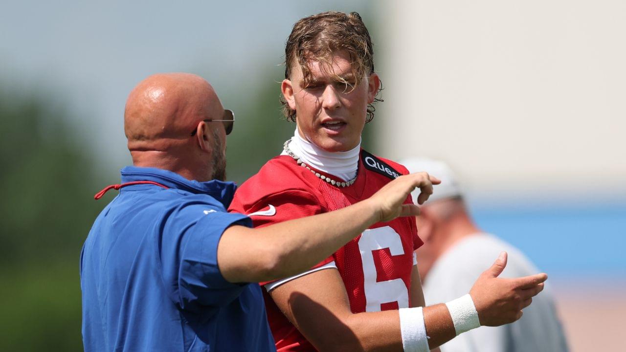 Brian Daboll and Jaxson Dart