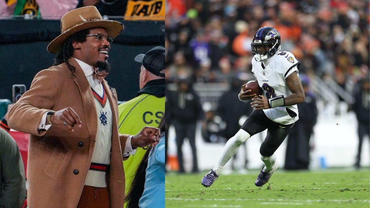 Cam Newton and Lamar Jackson