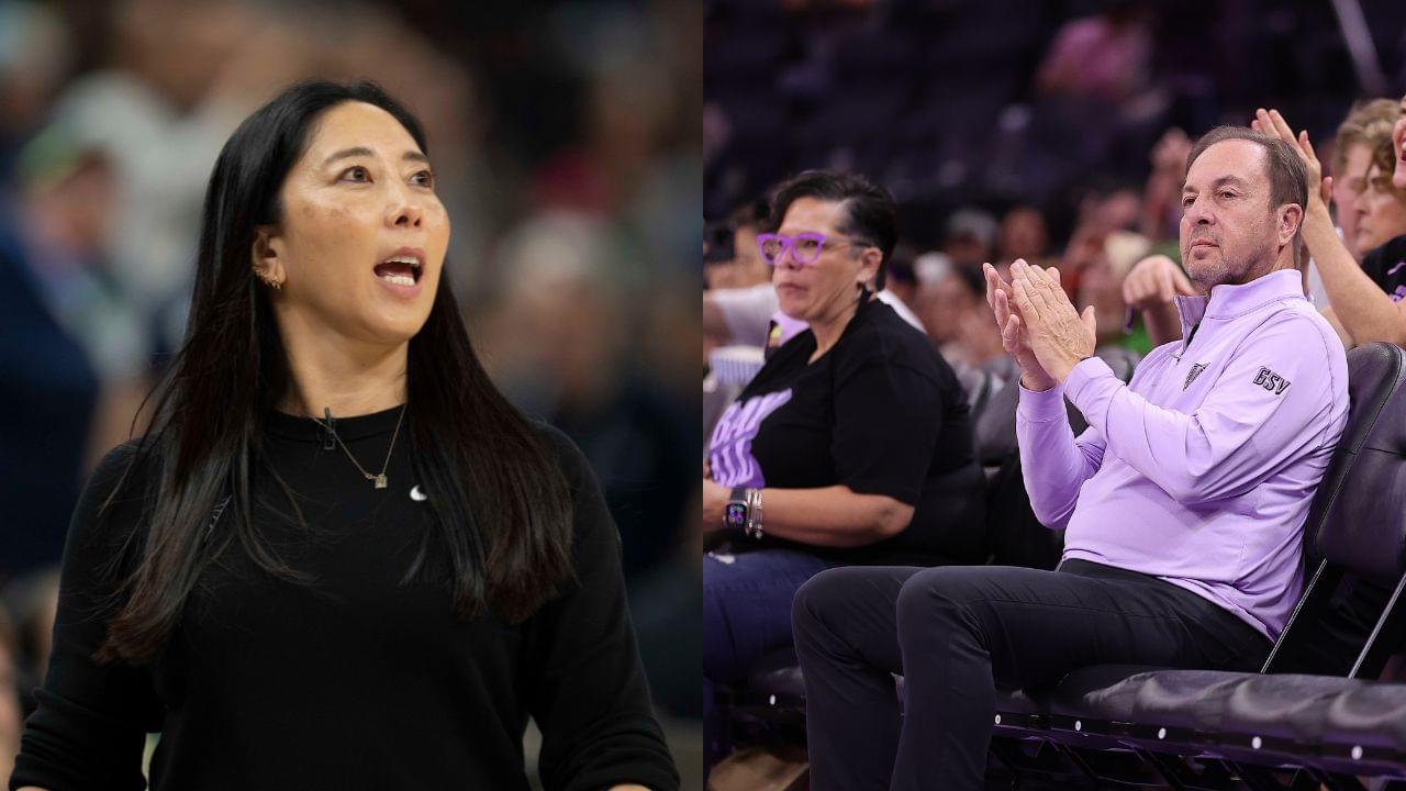 Natalie Nakase and Joe Lacob