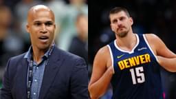 Richard Jefferson(L) and Nikola Jokic(R)