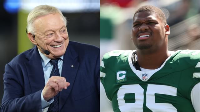 Cowboys owner Jerry Jones, Quinnen Williams