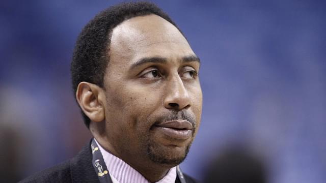 American sports reporter for ESPN Stephen A. Smith is seen prior to Game 2 - Heat at Thunder - of the 2012 NBA Basketball Herren USA Finals, at the Chesapeake Energy Arena, Oklahoma City, Oklahoma, USA.