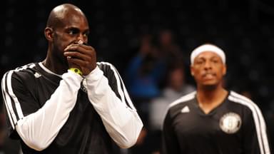 Kevin Garnett and Paul Pierce