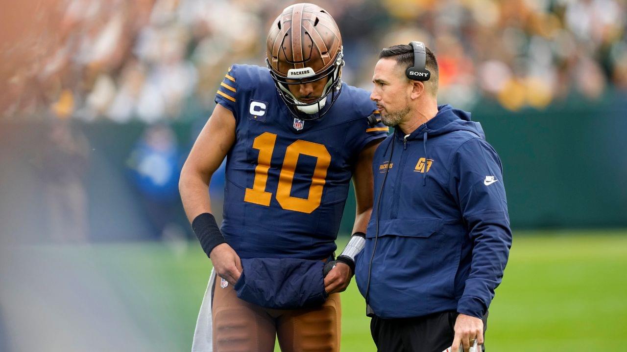 Jordan Love and Matt LaFleur