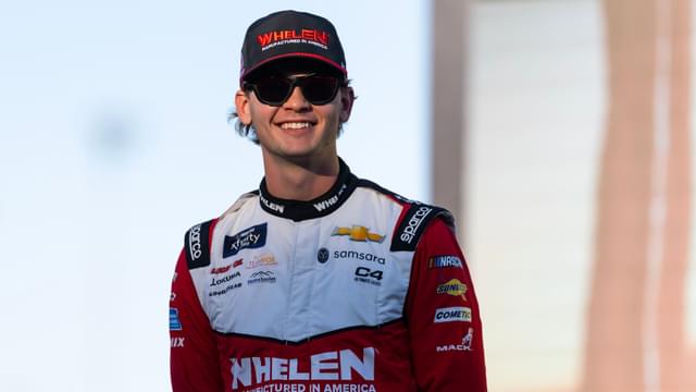 Nov 1, 2025; Avondale, Arizona, USA; NASCAR Xfinity Series driver Jesse Love (2) during the Xfinity Series Championship race at Phoenix Raceway.