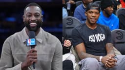 Dwyane Wade and Joe Johnson